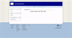 Desktop Screenshot of libonline.garrettcollege.edu